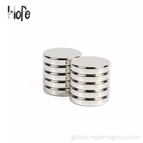Round Disk Magnets High Power disk NdFeB Rare Earth Magnet factory Manufactory